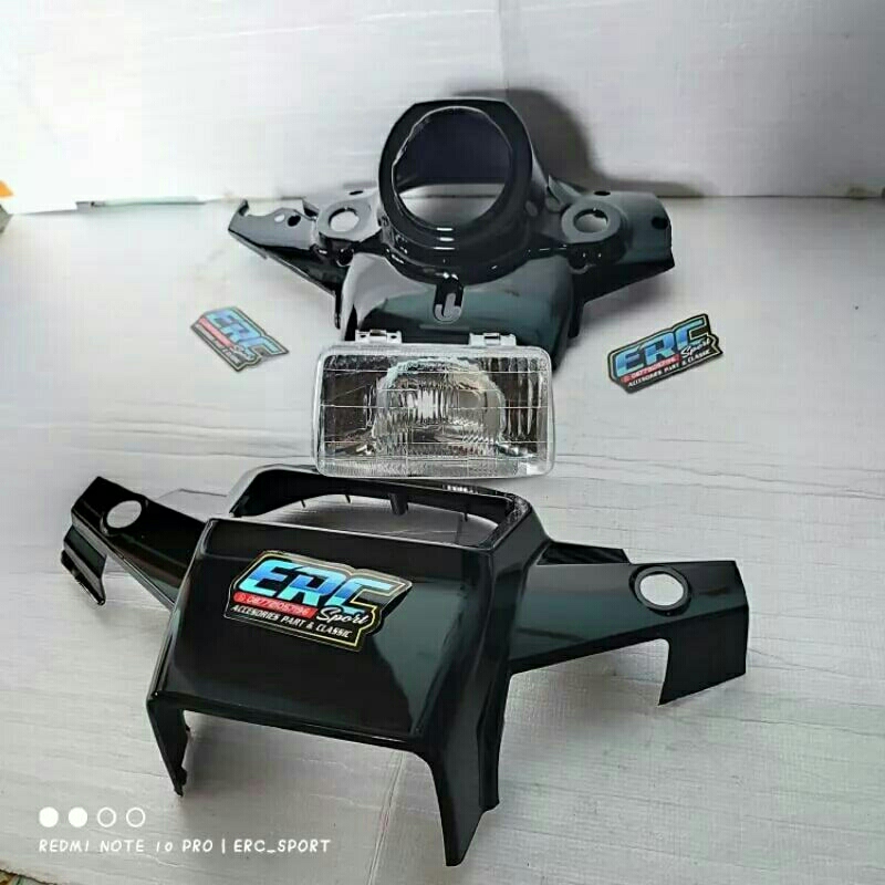 BATOK ATAS BAWAH ALFA BATOK SET ALFA PLUS REFLEKTOR LAMPU DEPAN YAMAHA ALFA