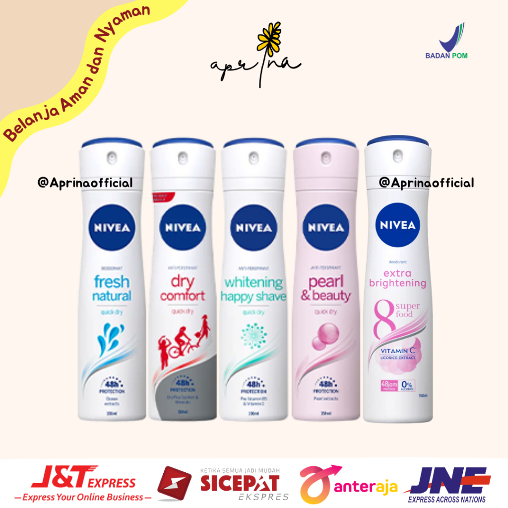 NIVEA Deodorant Spray Extra Whitening 150ml