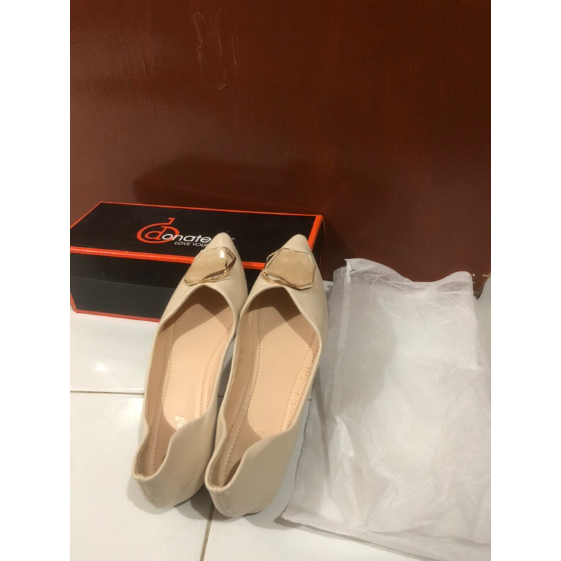 preloved sepatu flatshoes donatello