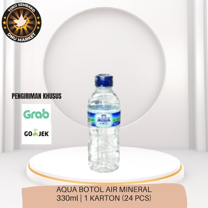 

AQUA BOTOL AIR MINERAL | 330ml | 1 Karton (24pcs)