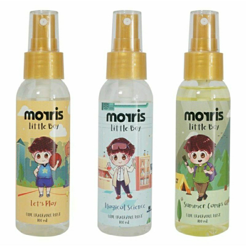 Morris Little Boy Parfum Fine Fragrance Body Mist Spray 100ml | Parfum Anak Cowok