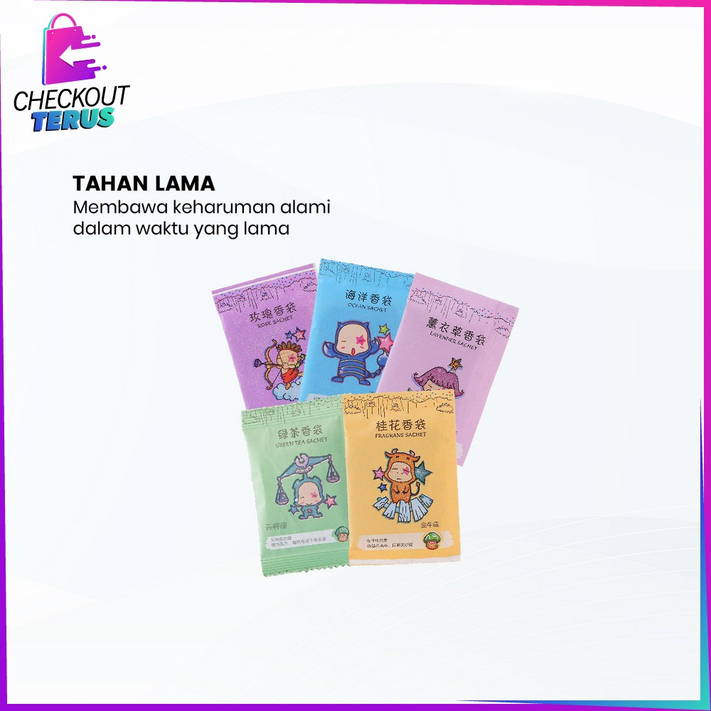 CT C835 Pengharum Ruangan Sachet Mini Serbaguna Pewangi Ruangan Aromaterapi Lemari Pakaian Parfum Ruangan Saset Pewangi Mobil