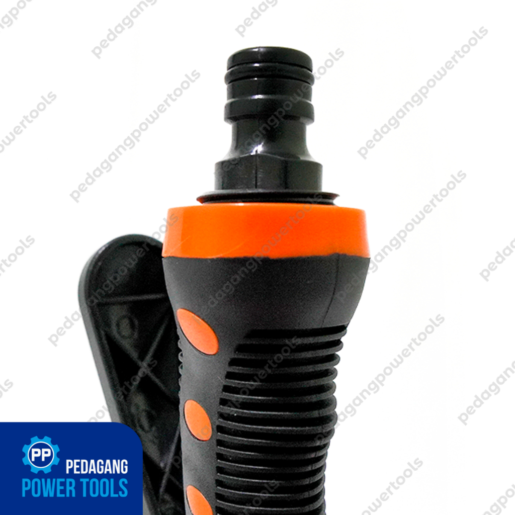 HSS Kepala Semprotan Air 7 Arah Posisi Plastik Water Hose Nozzle Taman