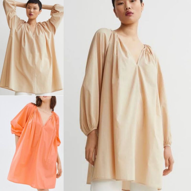 HM COTTON TUNIC DRESS