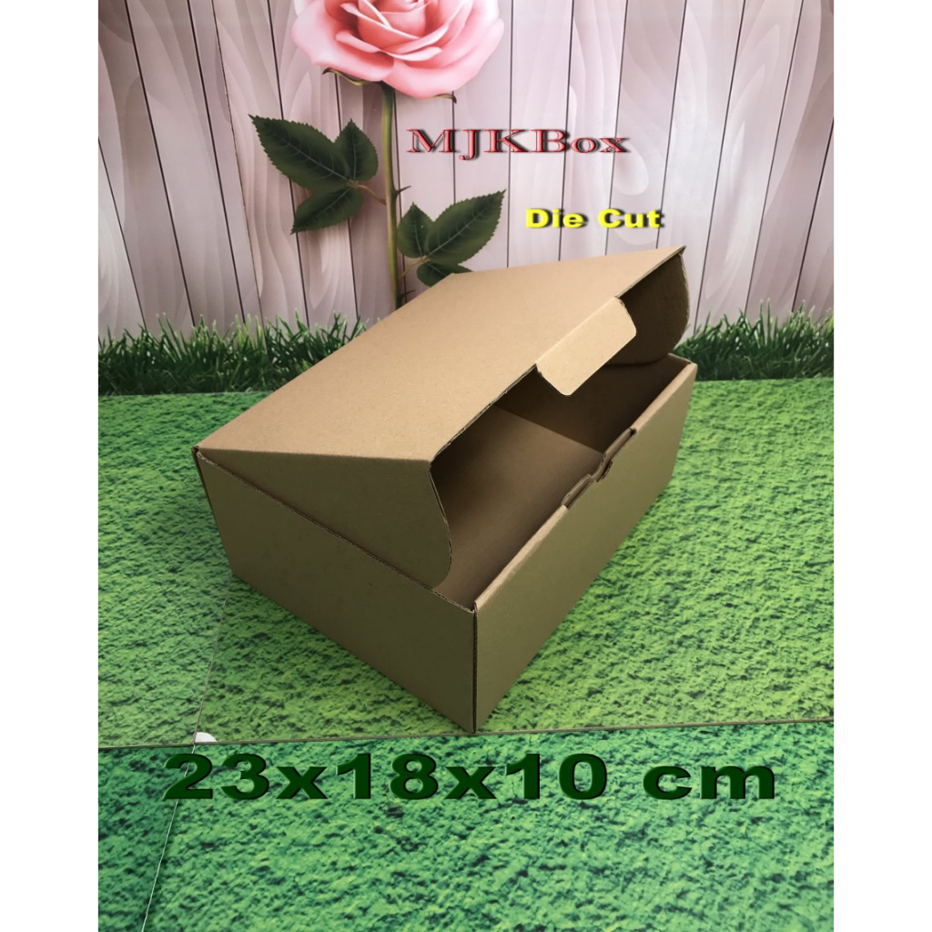 

Kardus Karton Uk, 23x18x10 cm...Die Cut untuk packing- aksesoris- dll