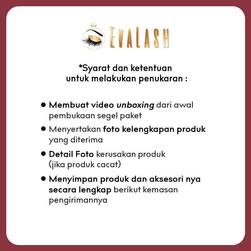 SSy189 Bulu Mata Evalash 3D Fake Lashes False Beauty Natural Mink HandMade Wanita Eyelashes Eva Lash