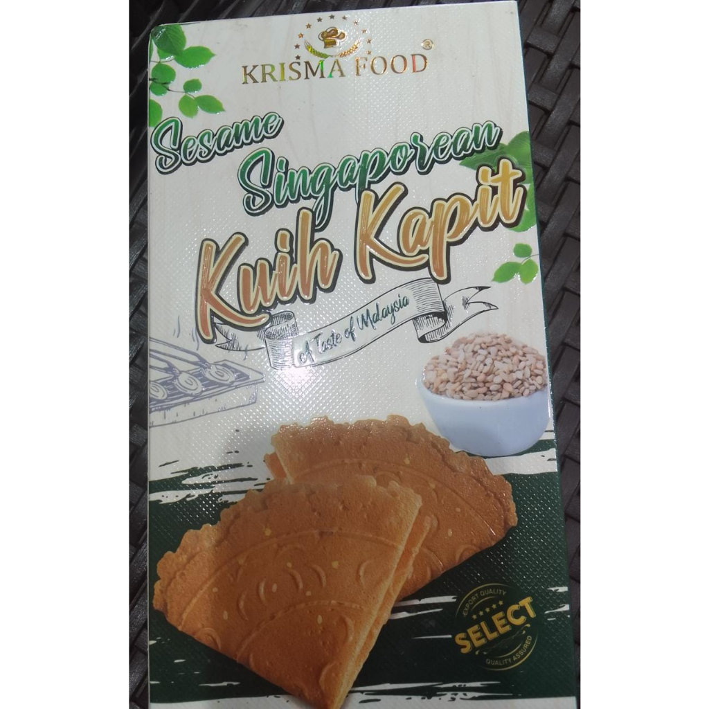 

Krisma Food Sesame Singaporean Kuih Kapit a Taste Of Malaysia 100 Gr