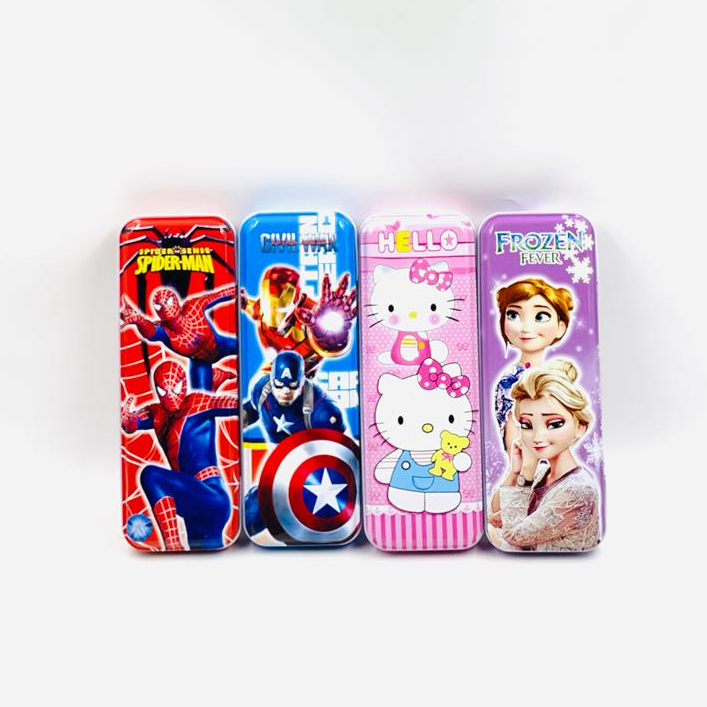 

Kotak Tempat Pensil Kaleng BTS Unicorn Frozen Avenger Spiderman 4