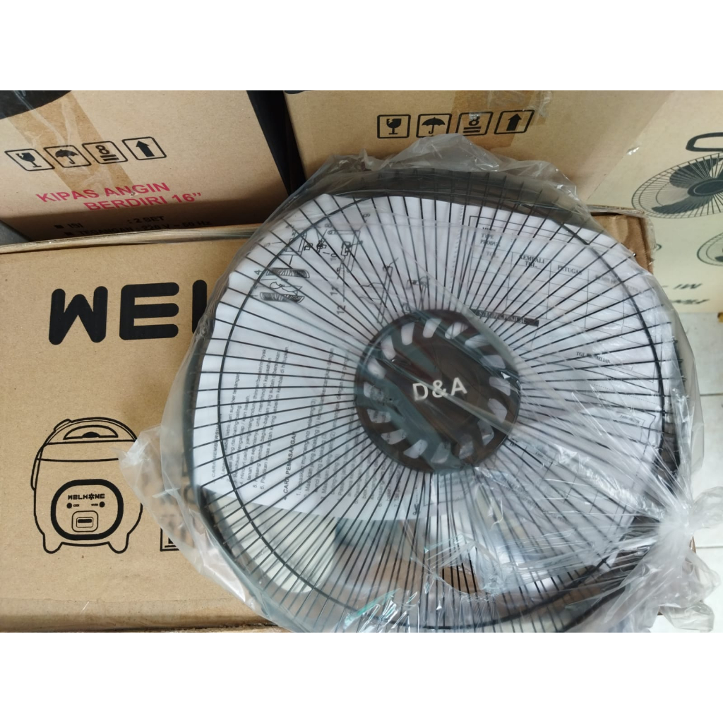 Kipas Angin Tornado Besi 2in1/ Miyoshi (Floor &amp; Wall Fan)