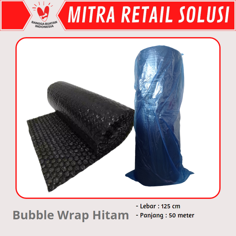 

Jual Bubble Wrap Jogja Hitam/Putih 125Cm x 50M [INSTANT ONLY]