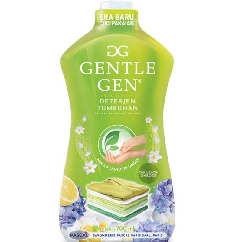 Gentle Gen Deterjen Cair 700 ml HIJAU/BIRU/PINK