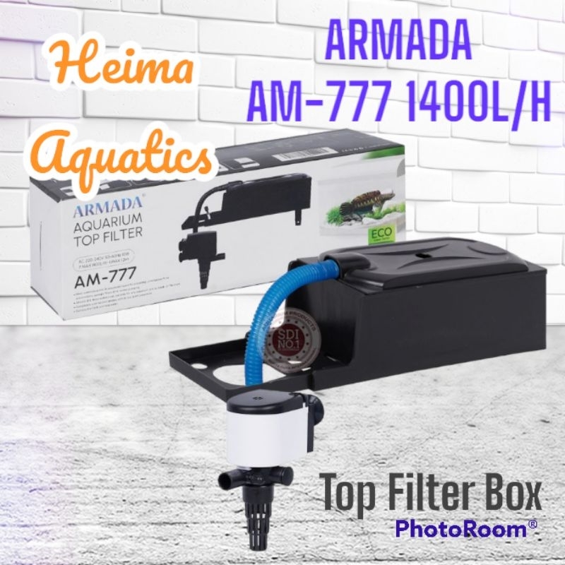 Set Top Box Filter Aquarium 1400L/H AM 777 Armada