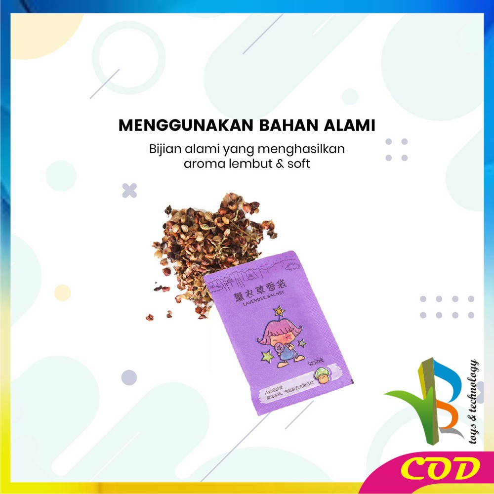 RB-C835 Pengharum Ruangan Sachet Pewangi Ruangan Aromaterapi / Parfum Ruangan Saset Mini Pewangi Lemari Pakaian / Pewangi Mobil / Pewangi Mini Ruangan