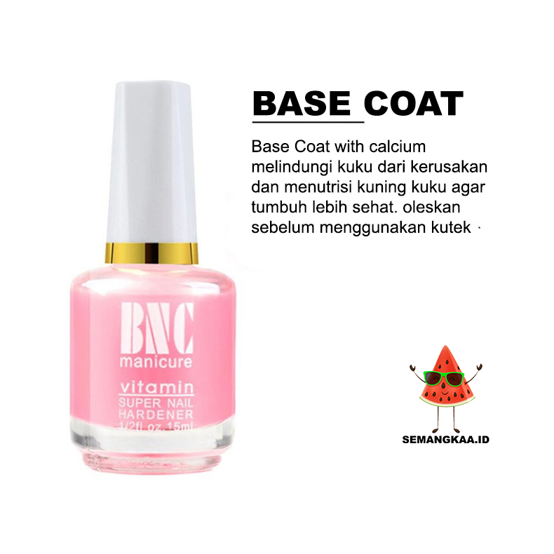 BNC Cuticle Remover Top Coat Base Coat Vitamin Kuku Cuticle Oil KU010