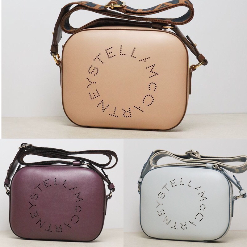 TAS SELEMPANG BRANDED WANITA ORIGINAL - Stella Mccartney Logo Camera Bag