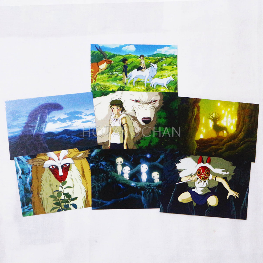 

[OFFICIAL] Princess Mononoke - Studio Ghibli Collectible Postcards