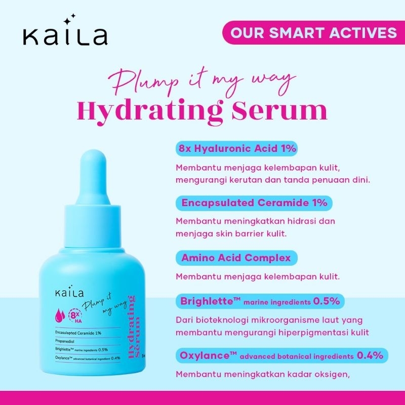 KAILA Plump It My Way - Hydrating Serum 30ml