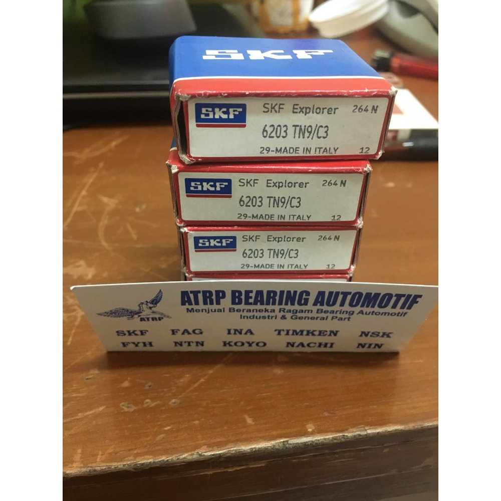 BALL BEARING 6203 TN9/C3 SKF