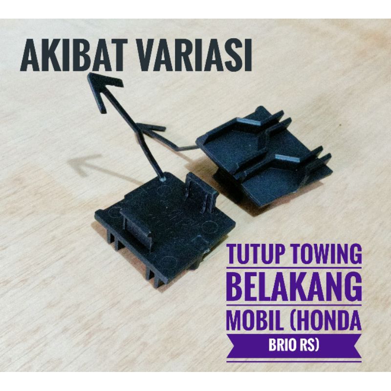 Tutup Derek Mobil Honda Brio RS Tutup Towing Mobil Brio RS Belakang