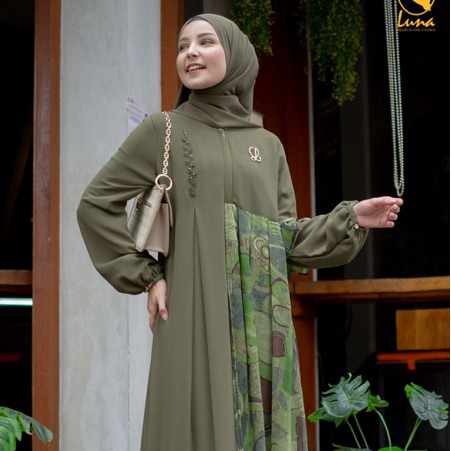 Gamis Anikha I Luna Hijab Official I Luna Hijab Is Our Crown I Fashion Muslim