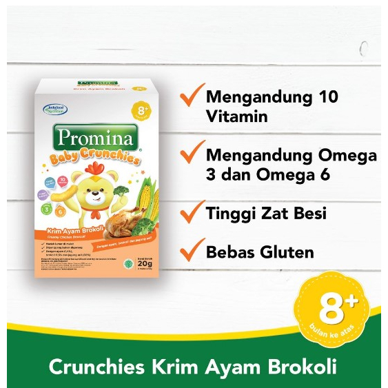 Promina Baby Crunchies 20gr (8bulan) promina homemade / Promina