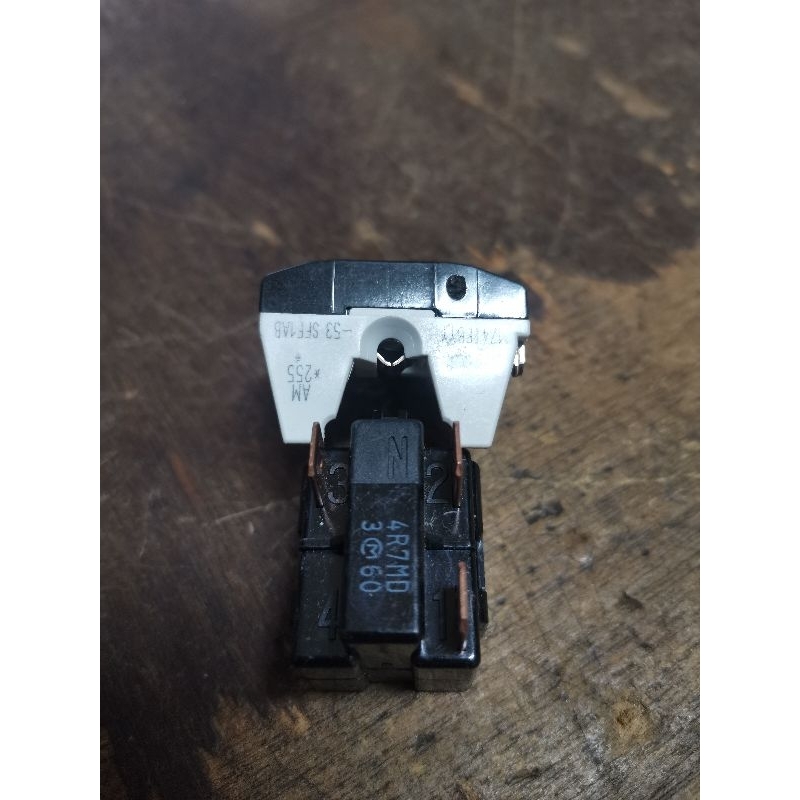 overload dan ptc original 1/8hp ptc 3pin murata