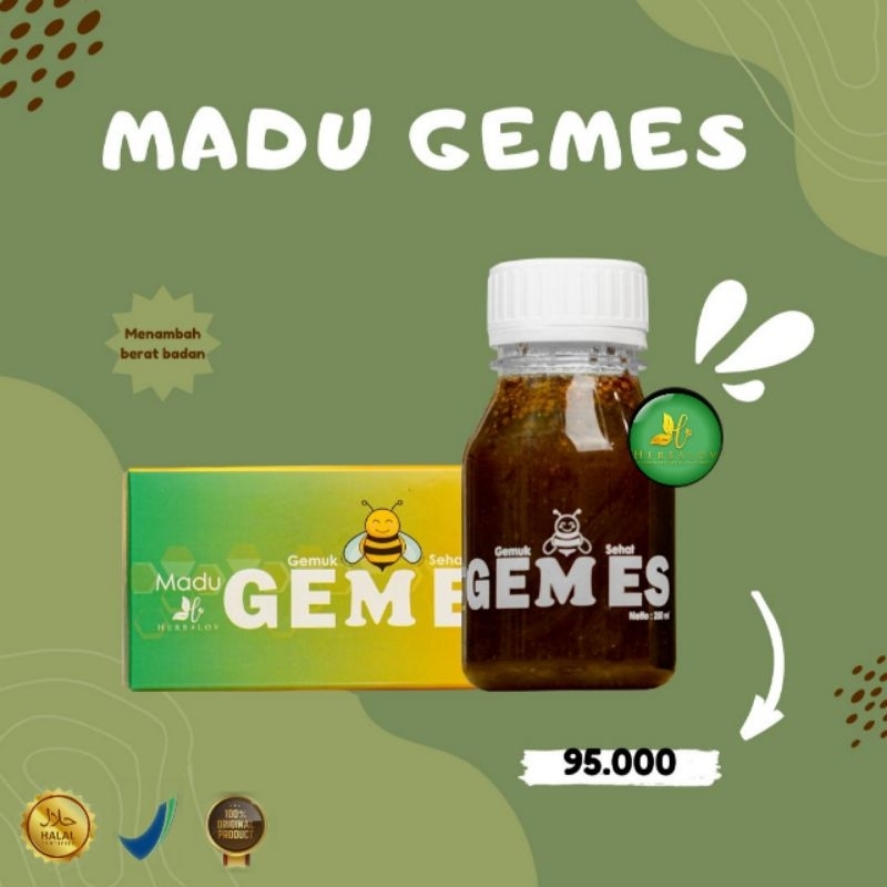 

MADU GEMES HERBALOV || Madu Nafsu Makan BPOM Halal