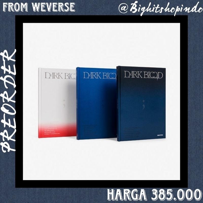 [PREORDER] ENHYPEN [DARK BLOOD] // ALBUM ENHYPEN // ALBUM ENHYPEN DARKBLOOD