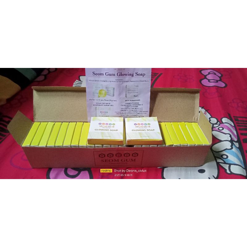 glowing soap dan feminine soap