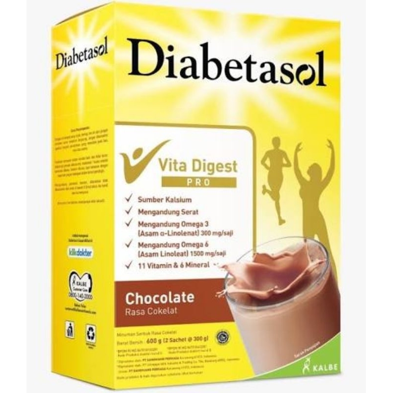 

DIABETASOL COKLAT 570 GR