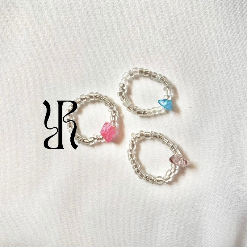 Silver Stone Ring Radesa /Cincin Manik