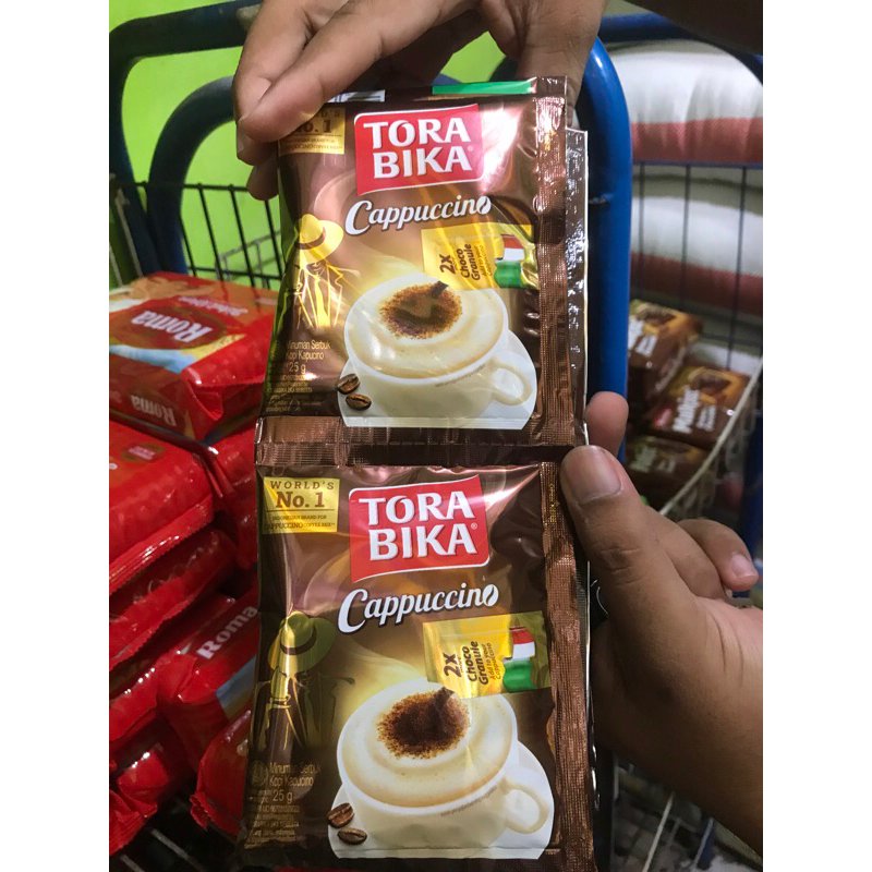 

Torabika cappucino 10pcs 25gr / torabika renceng