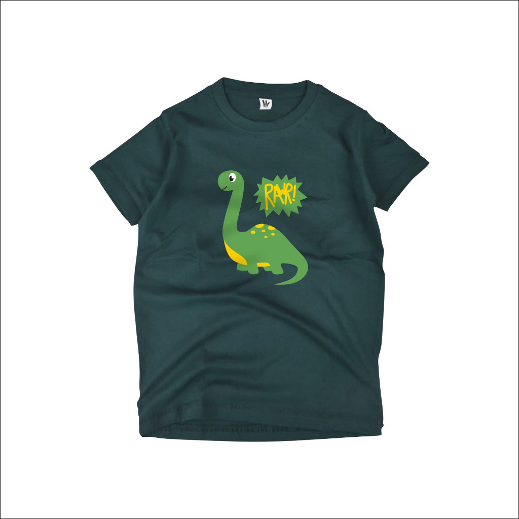 [Bayar di tempat] Kaos Anak Distro Brand Premium / Kaos Anak usia 1-6 tahun Distro Dino2