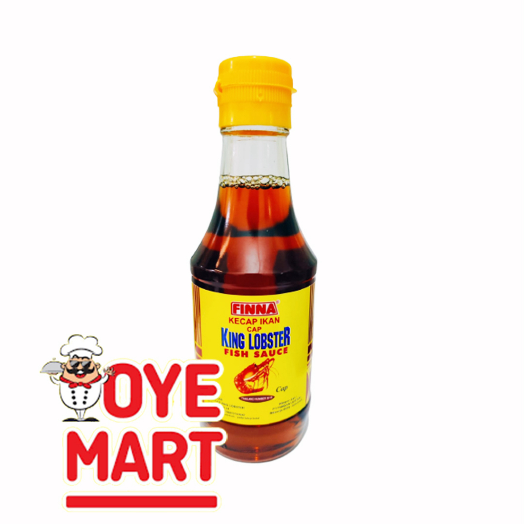 FINNA KECAP IKAN CAP KING LOBSTER 200ML