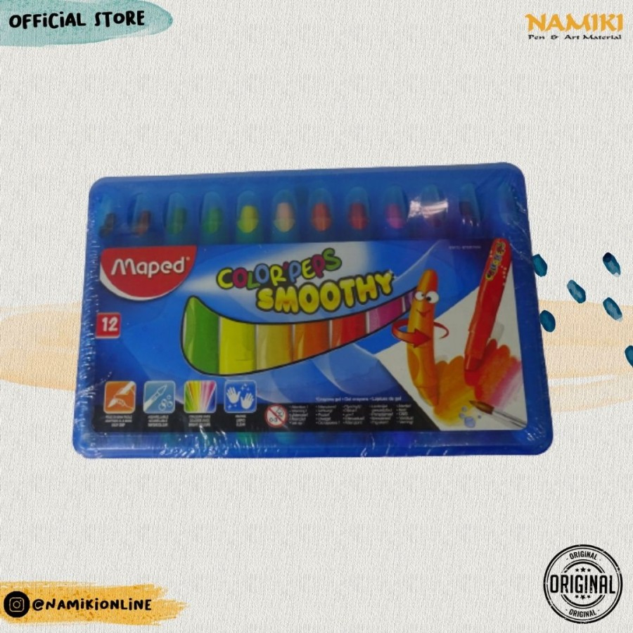 

Maped Crayon Gel ISI 12 - GC836112