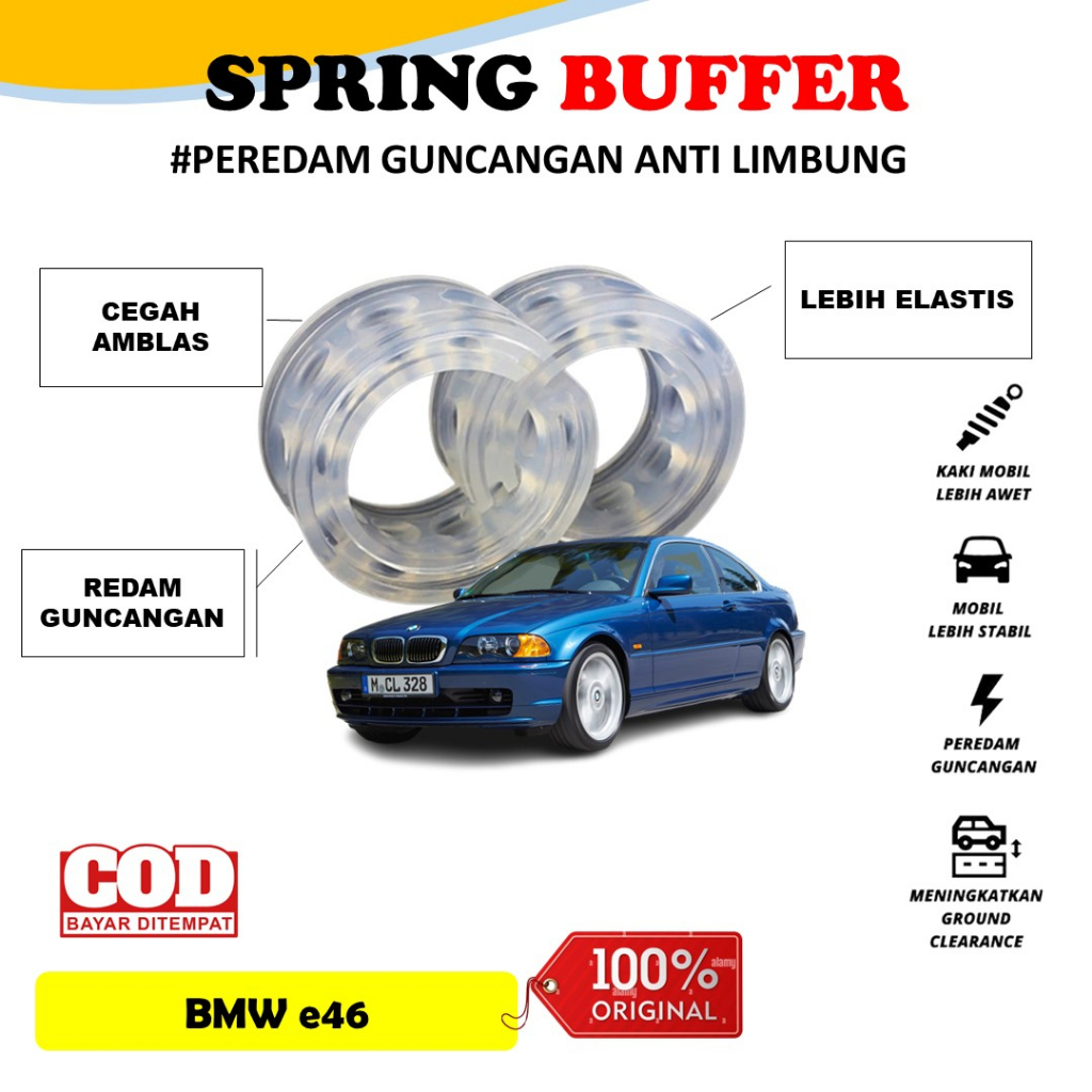 Spring Buffer Mobil Bmw E46 Karet Pengganjal Per Bergaransi
