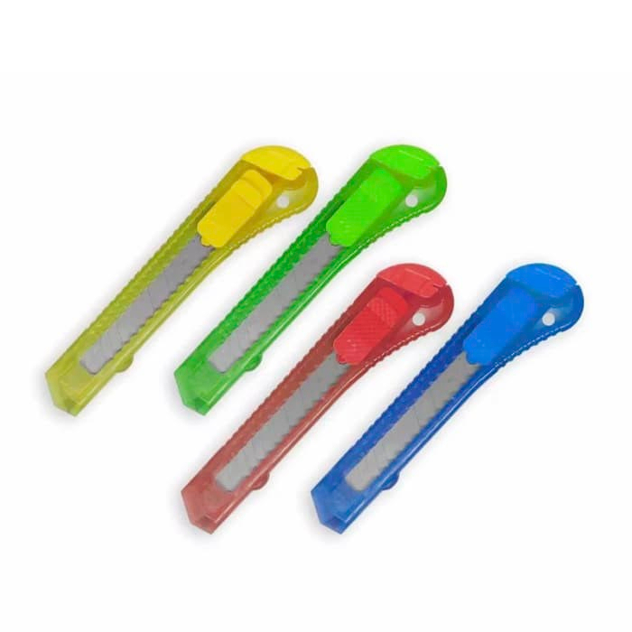 

Silet cutter medium / sedang warna warni