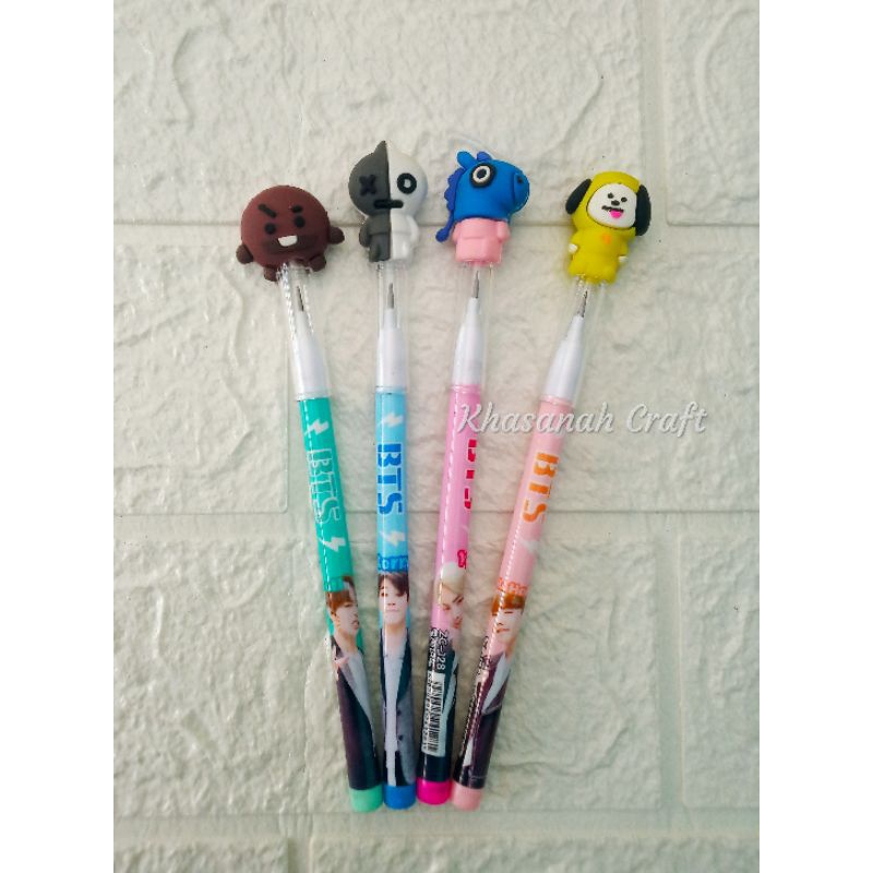 

pensil karakter lucu