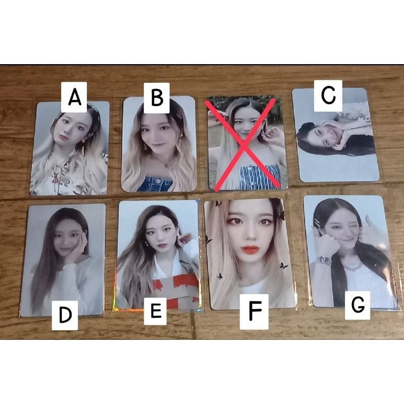 fromis_9 photocard unit photocard pc album benefit Jang Gyuri gyuri