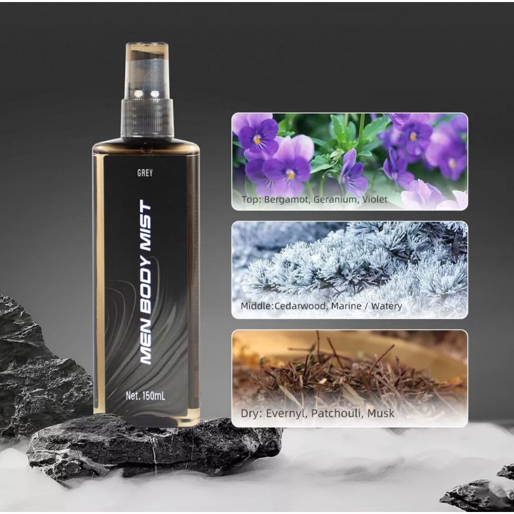 MINISO BODYMIST PRIA ISI 150mL PARFUM PRIA PENGHARUM BADAN PRIA BODY MIST MEN