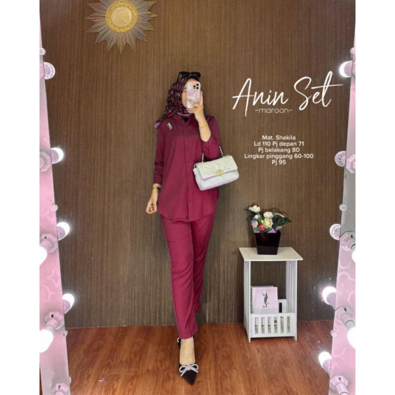 (BISA COD)ANIN/YORI SET BAJU WANITA TERBARU