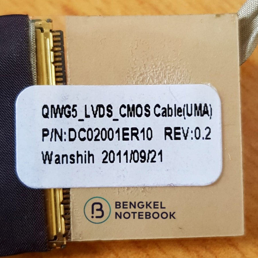 Kabel LCD LVDS Lenovo G480 G485 G480AM G480M G480AH DC02001ER10