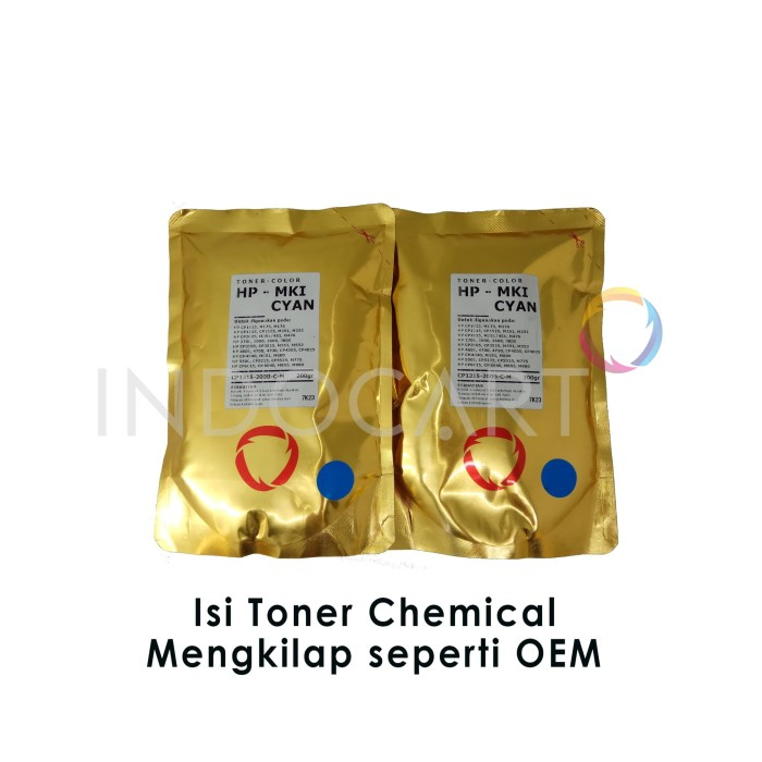 Serbuk Toner Warna Mitsubishi-824A-HP CP6015 CM6040-400gr-CMY