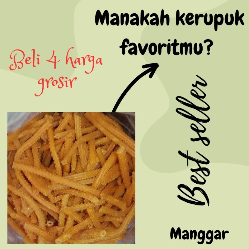 

250gram kerupuk manggar
