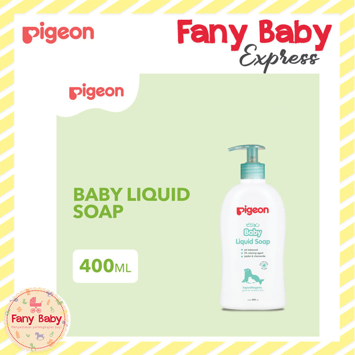 PIGEON BABY LIQUID SOAP 400ML