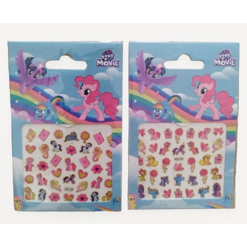 Stiker KUKU KUDA PONY / LITTLE PONY