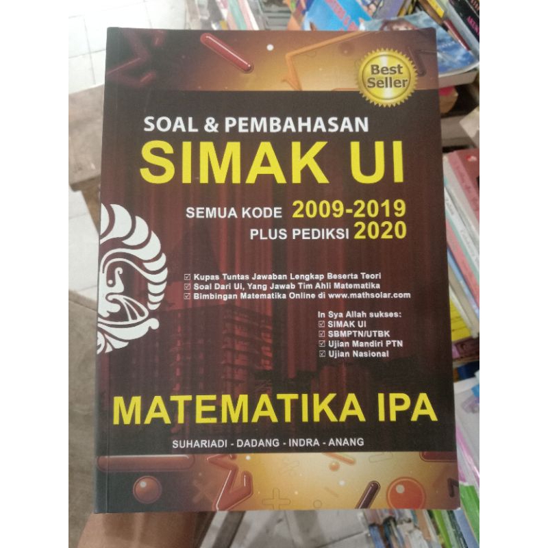 Simak UI Matematika IPA.