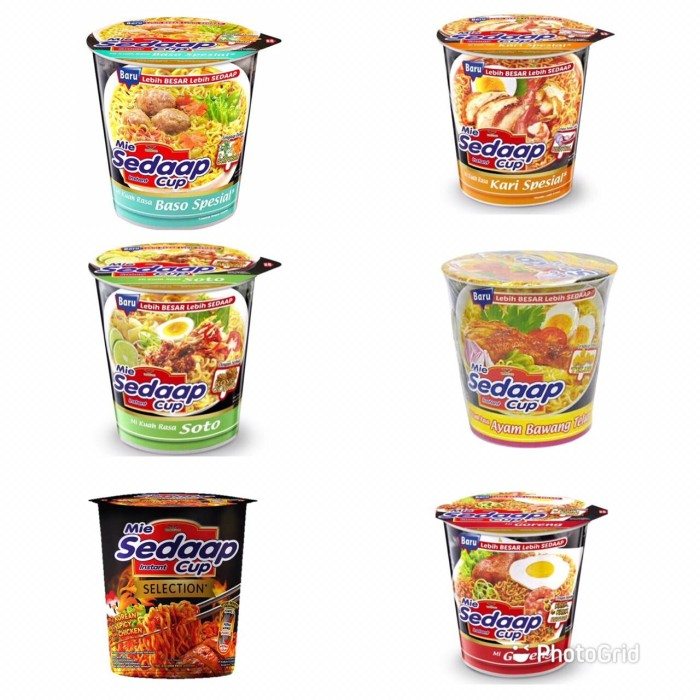 

Mie Sedap Cup 1 Dus