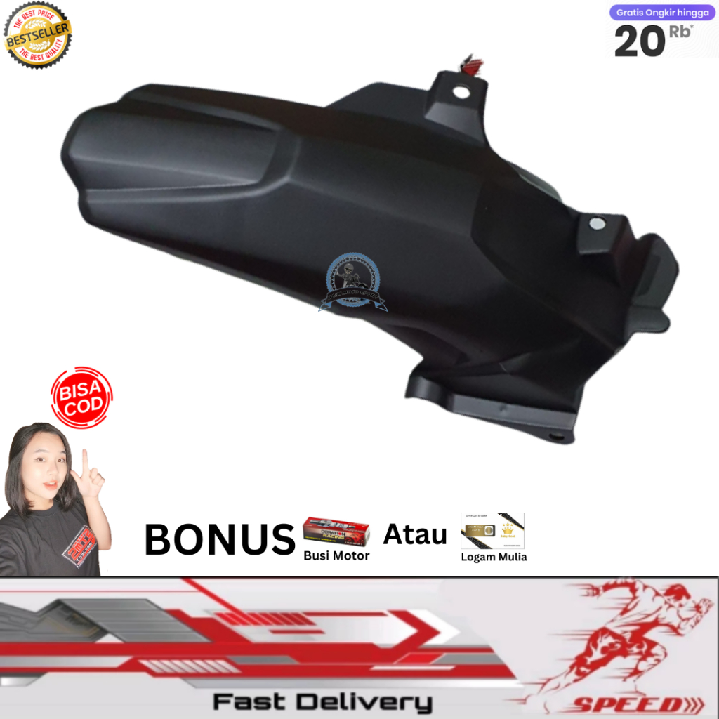 Hugger PCX 160 Spakbor PCX 160 Slebor PCX 160 Spakbor Belakang PCX 160 Plastic ABS GARANSI