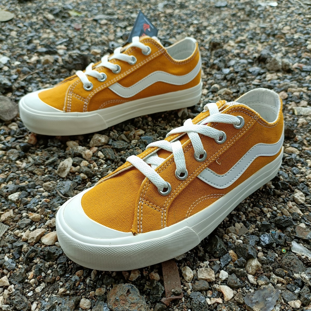 Ventela Public Low - Ventela Dark Yellow - Sepatu Ventela New Public Low - Ventela X Jerome Polin - 